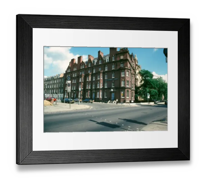 Framed Print : The Church Army Building - Emergency Hotel for Women, London, England Framed Print : The Church Army Building - Emergency Hotel for Women, London, England