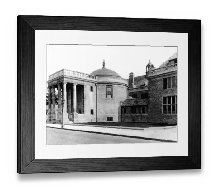 Framed Print : The formal opening of the new Rhodes House at Oxford was fixed for May 10, when Framed Print : The formal opening of the new Rhodes House at Oxford was fixed for May 10, when
