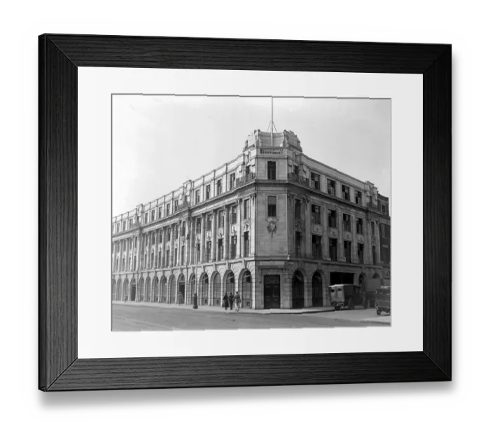 Framed Print : London. Upsons Building, Great Dover Street. 10 July 1934