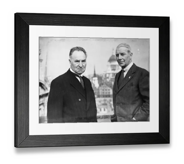 Framed Print : The Danish provincial press delegation which is making a tour of this country Framed Print : The Danish provincial press delegation which is making a tour of this country
