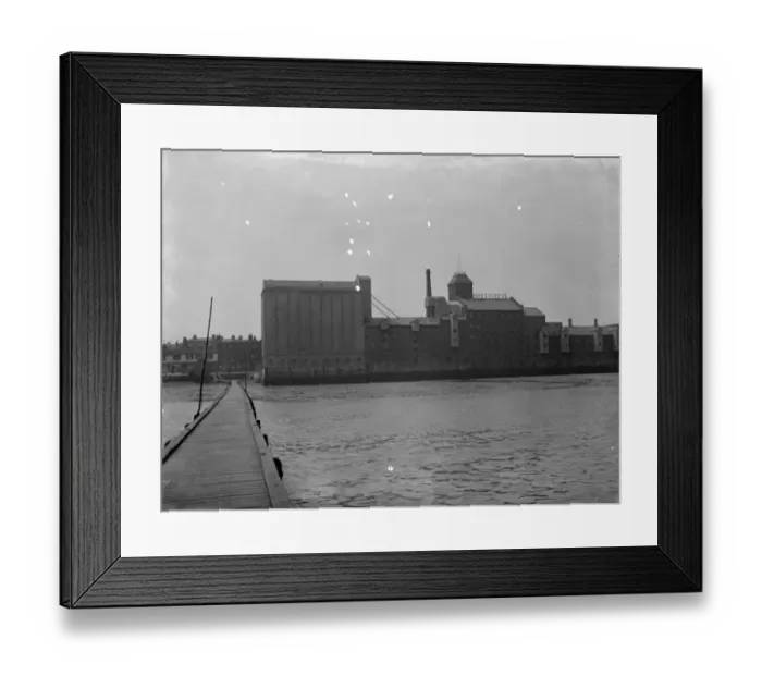 Framed Print : An old mill in Erith, London. 1936 Framed Print : An old mill in Erith, London. 1936