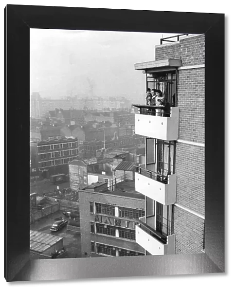 Life on the eleventh storey of the Stafford Cripps Estate, Fisbury. Patrick Welsh