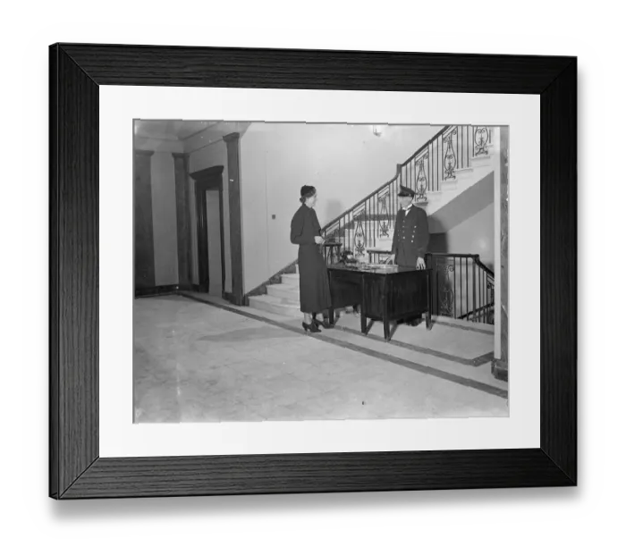 Framed Print : America and London. New embassy building in Grosvenor Square. In one of London s Framed Print : America and London. New embassy building in Grosvenor Square. In one of London s