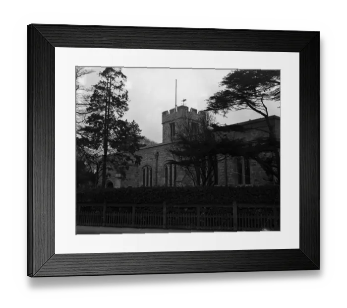 Framed Print : St Marys Parish Church, Finchley, London. 23 November 1932 Framed Print : St Marys Parish Church, Finchley, London. 23 November 1932