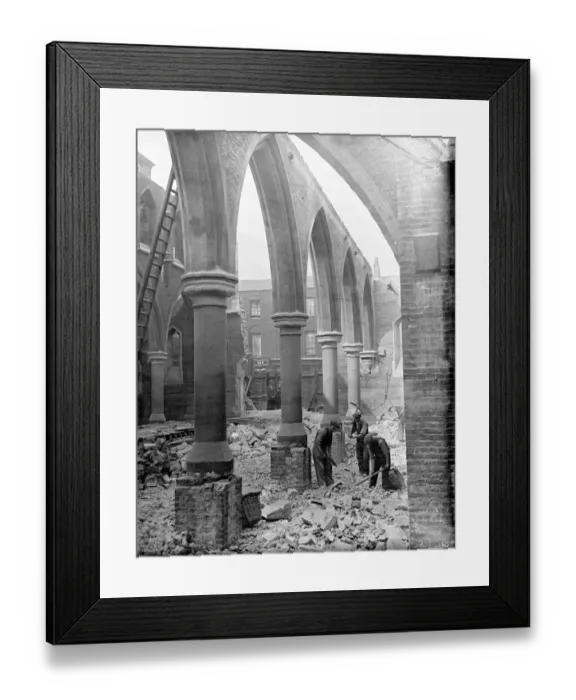 Framed Print : Underneath the Arches of St. Jude s. Photo shows : The arches of St. Judes Church Framed Print : Underneath the Arches of St. Jude s. Photo shows : The arches of St. Judes Church