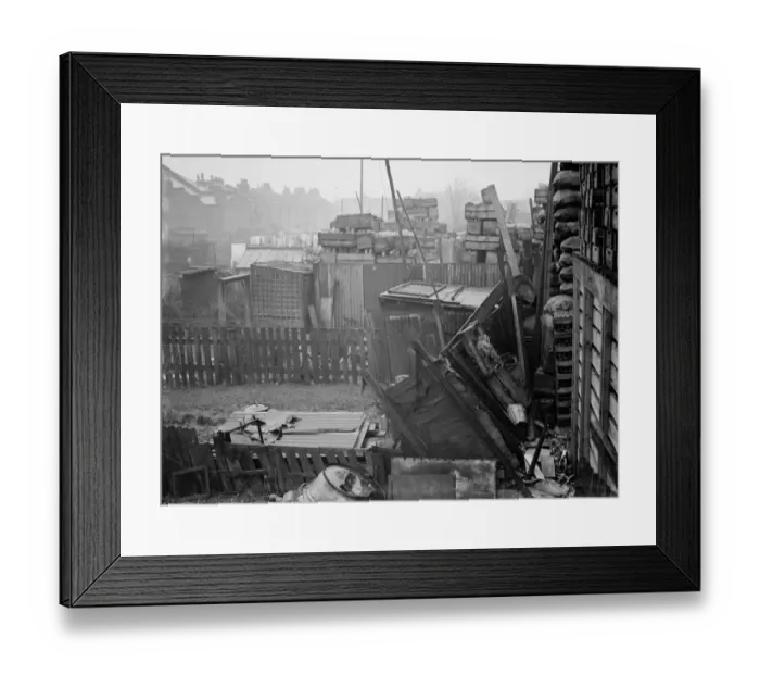 Framed Print : Collins brothers building company. Their rebuilding scheme of the local bottle factory Framed Print : Collins brothers building company. Their rebuilding scheme of the local bottle factory