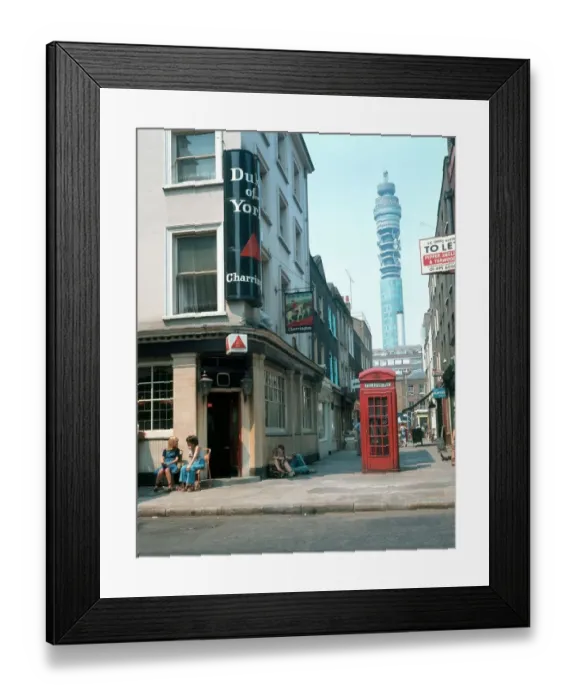 Framed Print : Still supreme and unchallenged in height the 620 ft General Post Office Tower situated Framed Print : Still supreme and unchallenged in height the 620 ft General Post Office Tower situated