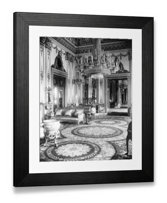 Framed Print : Although the external appearance of Buckingham Palace has been greatly improved in Framed Print : Although the external appearance of Buckingham Palace has been greatly improved in