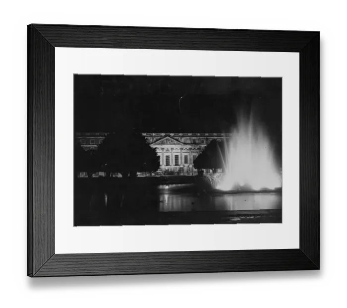 Framed Print : Heavy rain washed out part of the government party held at Hampton Court Palace last night Framed Print : Heavy rain washed out part of the government party held at Hampton Court Palace last night