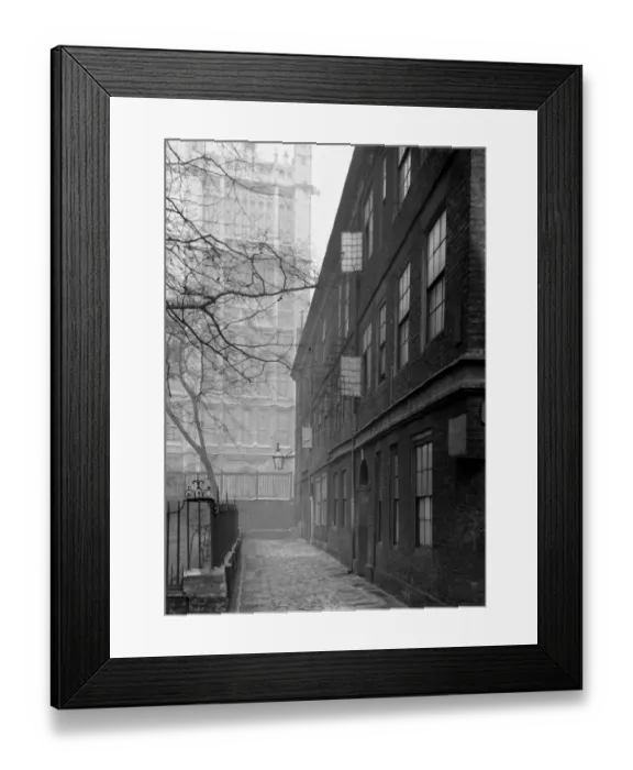 Framed Print : Cliffords Inn, Inn of Chancery, Fleet Street, London, England, at the time Framed Print : Cliffords Inn, Inn of Chancery, Fleet Street, London, England, at the time