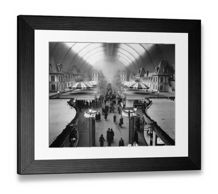 Framed Print : General view at the Ideal Home Exhibition at Olympia. March 1958 Framed Print : General view at the Ideal Home Exhibition at Olympia. March 1958