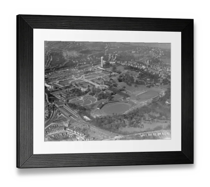 Framed Print : Crystal Palace road-racing track nears completion for Coronation. This picture Framed Print : Crystal Palace road-racing track nears completion for Coronation. This picture