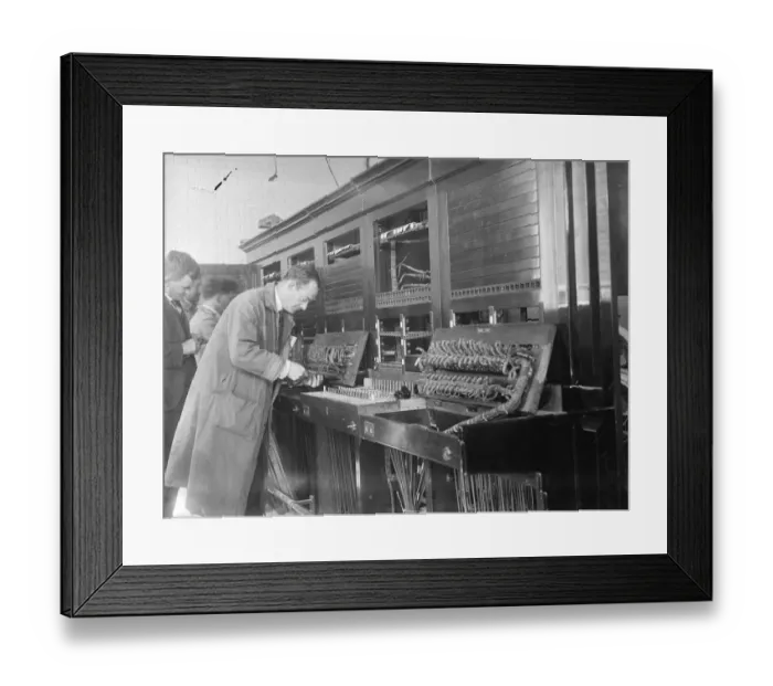 Framed Print : Where World Economic Conference will meet. The new building of the Geological Museum
