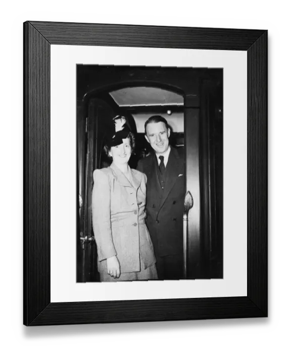 Framed Print : Us Secretary of Treasury. Here for world bank talks. Mr John W Snyder, US Secretary Framed Print : Us Secretary of Treasury. Here for world bank talks. Mr John W Snyder, US Secretary