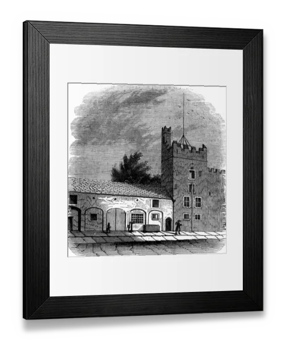 Framed Print : The largest telescope in the World. William Parsons, 3rd Earl of Rosse : 17 June