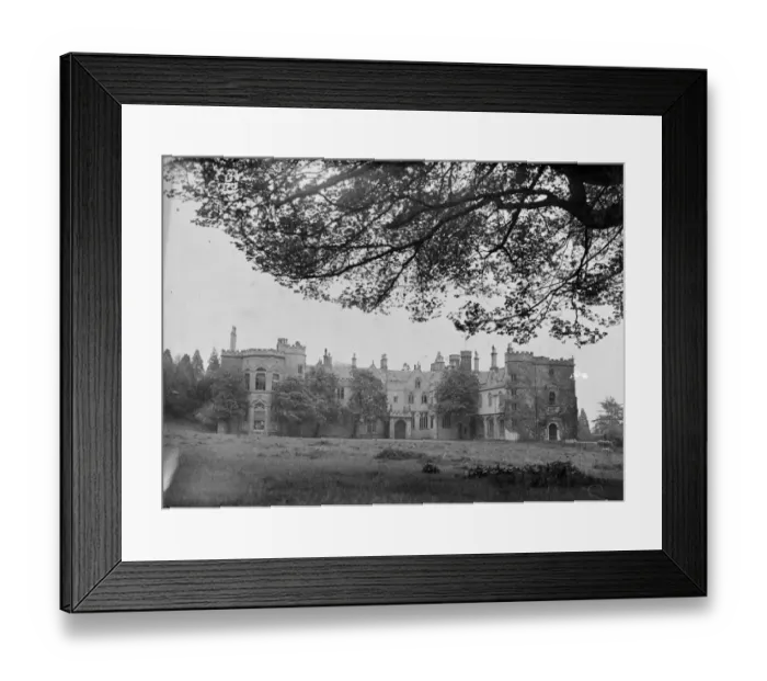 Framed Print : The exterior of Ashton Court. 11 May 1947 Framed Print : The exterior of Ashton Court. 11 May 1947