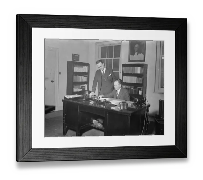 Framed Print : America and London. New embassy building in Grosvenor Square. In one of London s Framed Print : America and London. New embassy building in Grosvenor Square. In one of London s