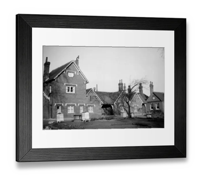 Framed Print : Almshouses, Wimbledon, London, England Framed Print : Almshouses, Wimbledon, London, England