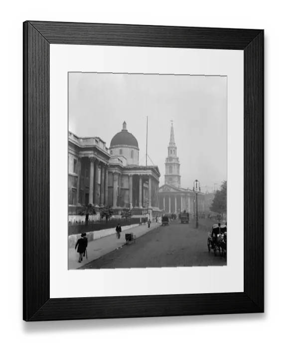 Framed Print : London. St Martins In The Field near Trafalgar Square, Westminster, London Framed Print : London. St Martins In The Field near Trafalgar Square, Westminster, London