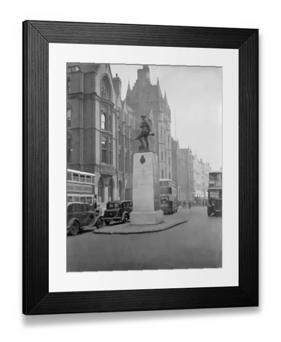 Framed Print : A view down High Holborn, London, showing the Prudential Assurance Building Framed Print : A view down High Holborn, London, showing the Prudential Assurance Building