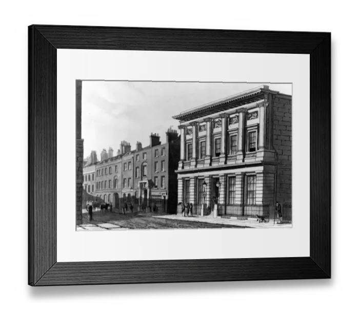 Framed Print : The London Commercial Sale Rooms, built in 1811 and rebuilt in 1859, remained open Framed Print : The London Commercial Sale Rooms, built in 1811 and rebuilt in 1859, remained open