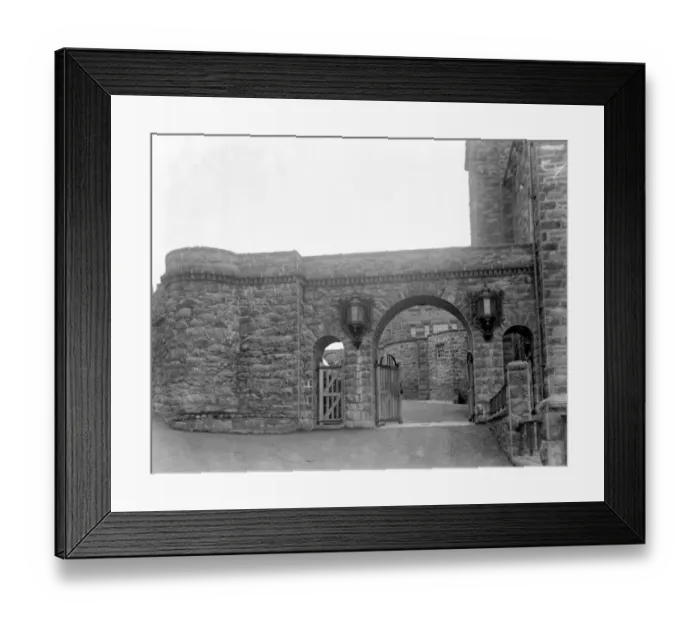 Framed Print : Wernfawr, Harlech in North Wales. Once the home of the English millionaire George Davison Framed Print : Wernfawr, Harlech in North Wales. Once the home of the English millionaire George Davison