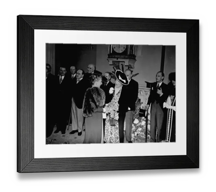 Framed Print : Princess Alice Countess of Athlone, opened an exhibition of Royal and Historic Treasures Framed Print : Princess Alice Countess of Athlone, opened an exhibition of Royal and Historic Treasures