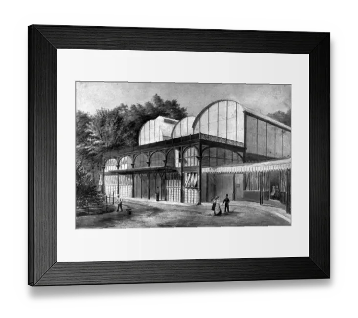 Framed Print : South Kensington Museum, 1863 Framed Print : South Kensington Museum, 1863