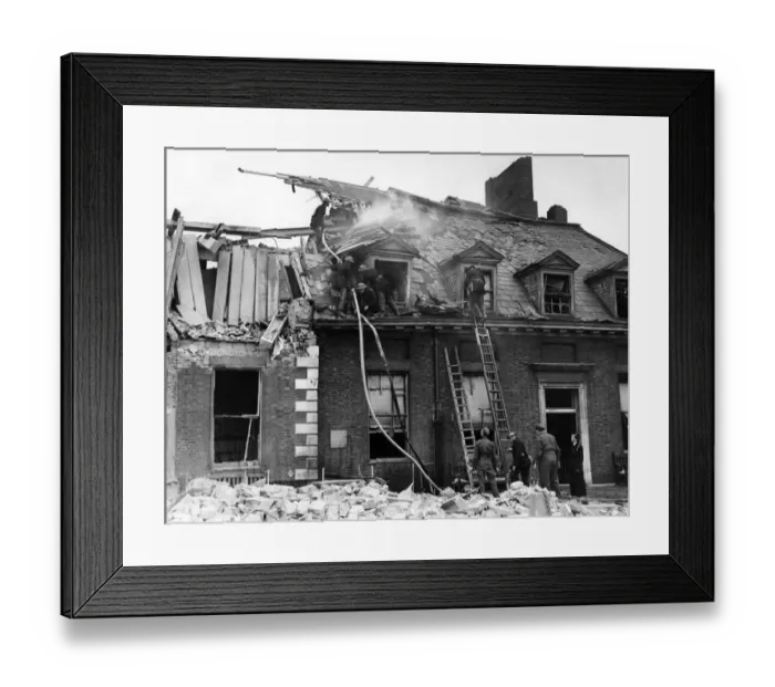 Framed Print : Royal Hospital Chelsea 3rd Jan 1940
