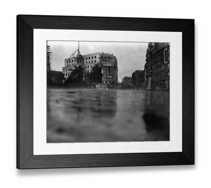 Framed Print : Bush House BBC BUILDING COMPLETED 7th July 1932 Framed Print : Bush House BBC BUILDING COMPLETED 7th July 1932
