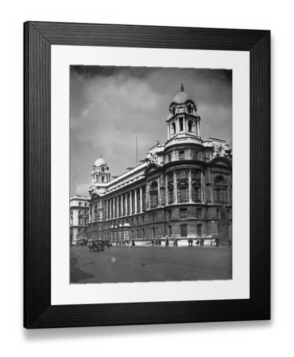 Framed Print : War Office - Whitehall [ministry of defence] [photo undated]