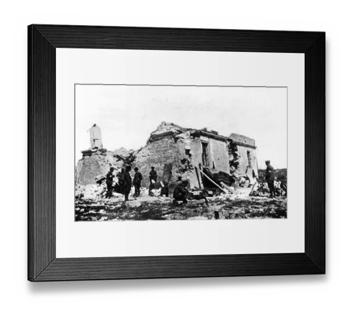 Framed Print : The Heroic Gallipoli Landings : Transports and Captured Guns. Seen here after Framed Print : The Heroic Gallipoli Landings : Transports and Captured Guns. Seen here after