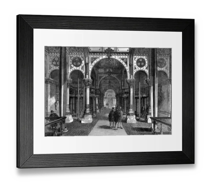 Framed Print : Interior view of the Abbey Mills Pumping Station at West Ham, near Stratford at the Bow Framed Print : Interior view of the Abbey Mills Pumping Station at West Ham, near Stratford at the Bow