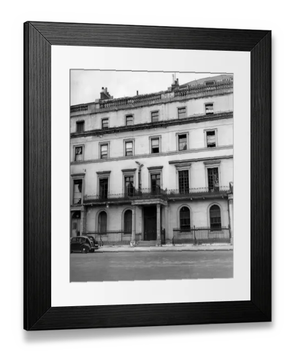 Framed Print : 14 July 1947 Number 3 Belgrave Square, the former house of the Duchess of Kent which Framed Print : 14 July 1947 Number 3 Belgrave Square, the former house of the Duchess of Kent which