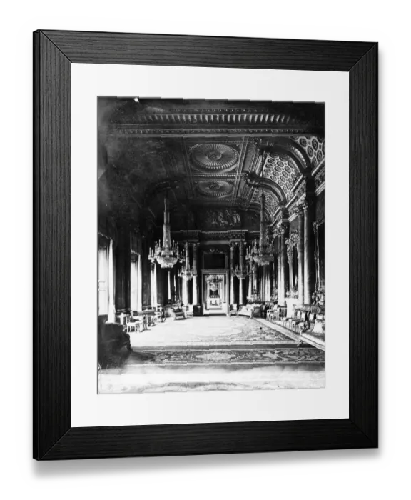 Framed Print : Although the external appearance of Buckingham Palace has been greatly improved in Framed Print : Although the external appearance of Buckingham Palace has been greatly improved in