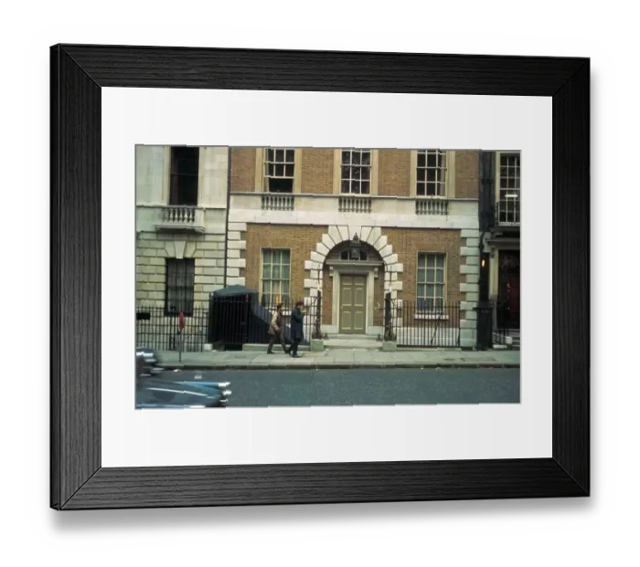 Framed Print : The exclusive Mayfair Gaming Club, Crockfords, in London
