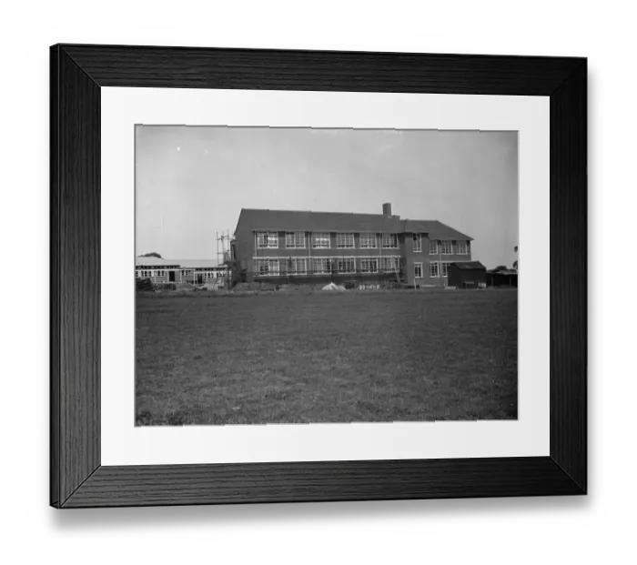 Framed Print : The new building of Chislehurst Central school. 1938 Framed Print : The new building of Chislehurst Central school. 1938