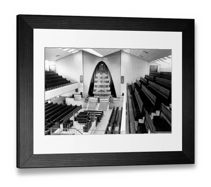 Framed Print : The interior of the new St Johns Wood Synagogue, London, which was consecrated yesterday Framed Print : The interior of the new St Johns Wood Synagogue, London, which was consecrated yesterday