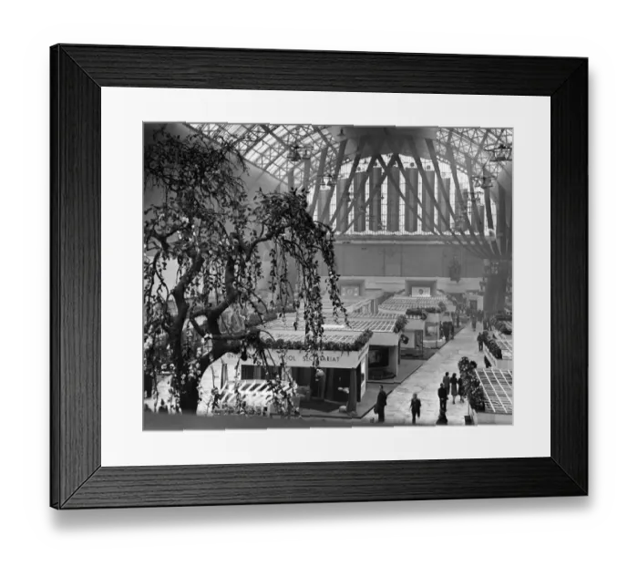 Framed Print : General view at the Ideal Home Exhibition at Olympia. March 1948 Framed Print : General view at the Ideal Home Exhibition at Olympia. March 1948