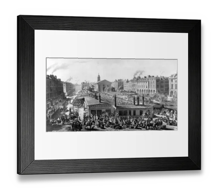Framed Print : Covent Garden Market. Henry Austen (1771-1850), the fourth brother of Jane Austen Framed Print : Covent Garden Market. Henry Austen (1771-1850), the fourth brother of Jane Austen