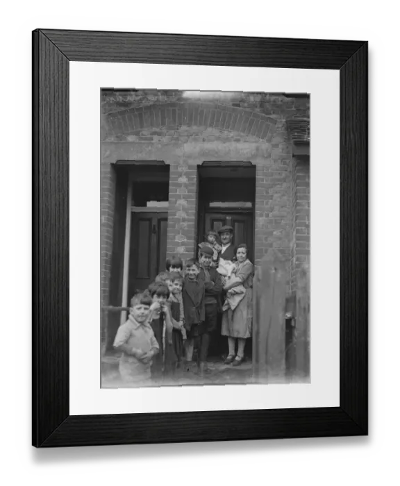 Framed Print : Sidcup, Council, case. 1935