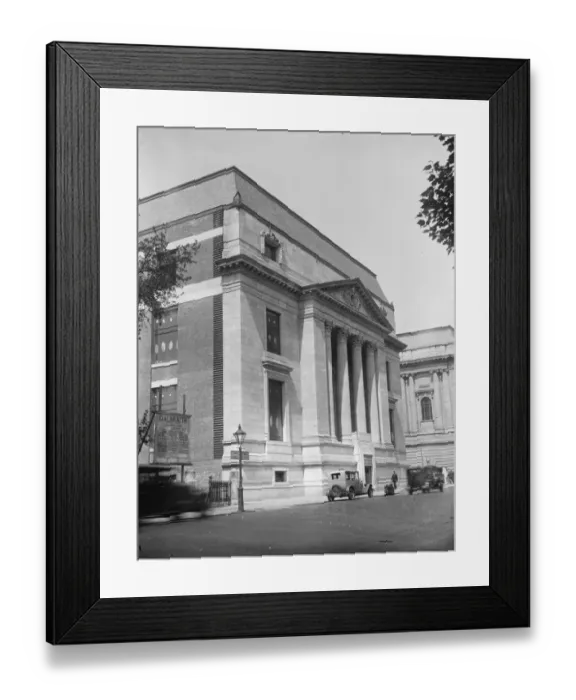 Framed Print : Where World Economic Conference will meet. The new building of the Geological Museum Framed Print : Where World Economic Conference will meet. The new building of the Geological Museum