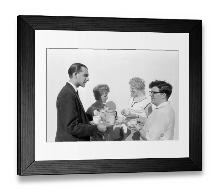Framed Print : Lancashire comes to Ciskei : third of Four. East London, South Africa: A cup of