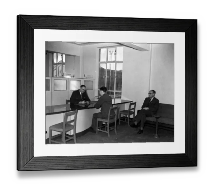 Framed Print : Hythe House - New Goverment Offices in Brook Green Road, Hammersmith. Housing