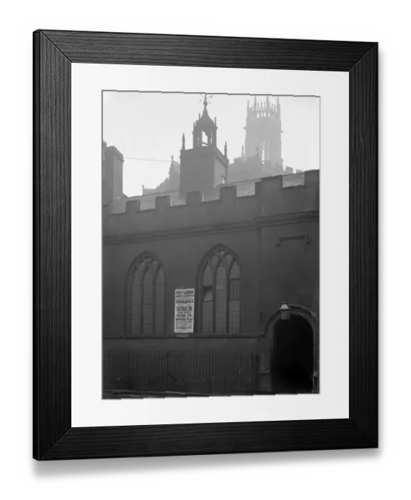 Framed Print : Cliffords Inn, Fleet Street, London, England, with the for sale notice Framed Print : Cliffords Inn, Fleet Street, London, England, with the for sale notice