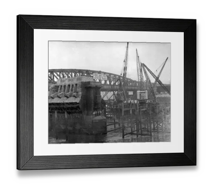 Framed Print : Several years ago, after much discussion, the London County Council gave instruction