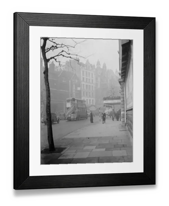 Framed Print : The demolition of Alhambra Theatre in the West End of London. 1936 Framed Print : The demolition of Alhambra Theatre in the West End of London. 1936