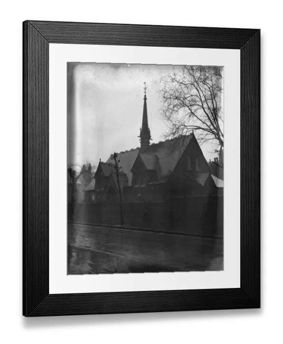 Framed Print : Rams Episcopal Chapel, Homerton, London, founded by Mr Stephan Ram, son of Framed Print : Rams Episcopal Chapel, Homerton, London, founded by Mr Stephan Ram, son of