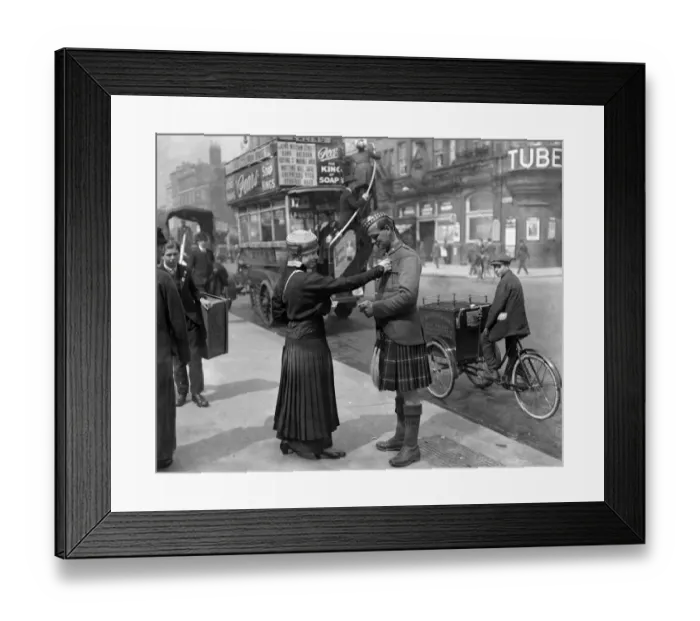 Framed Print : Russian Flag Day in London Framed Print : Russian Flag Day in London