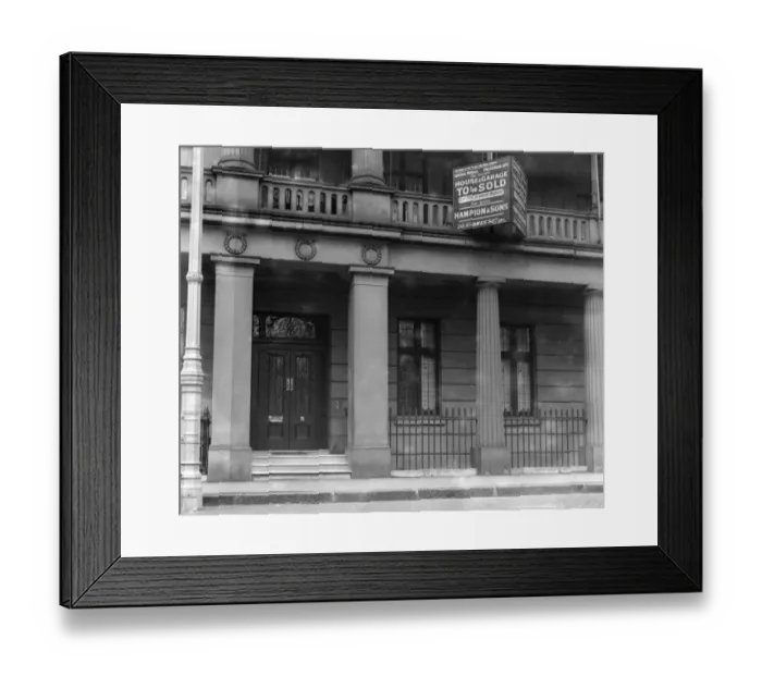 Framed Print : Mr Stanley Baldwins private house - 93 Eaton Square, S. W. London (Subsequently Framed Print : Mr Stanley Baldwins private house - 93 Eaton Square, S. W. London (Subsequently